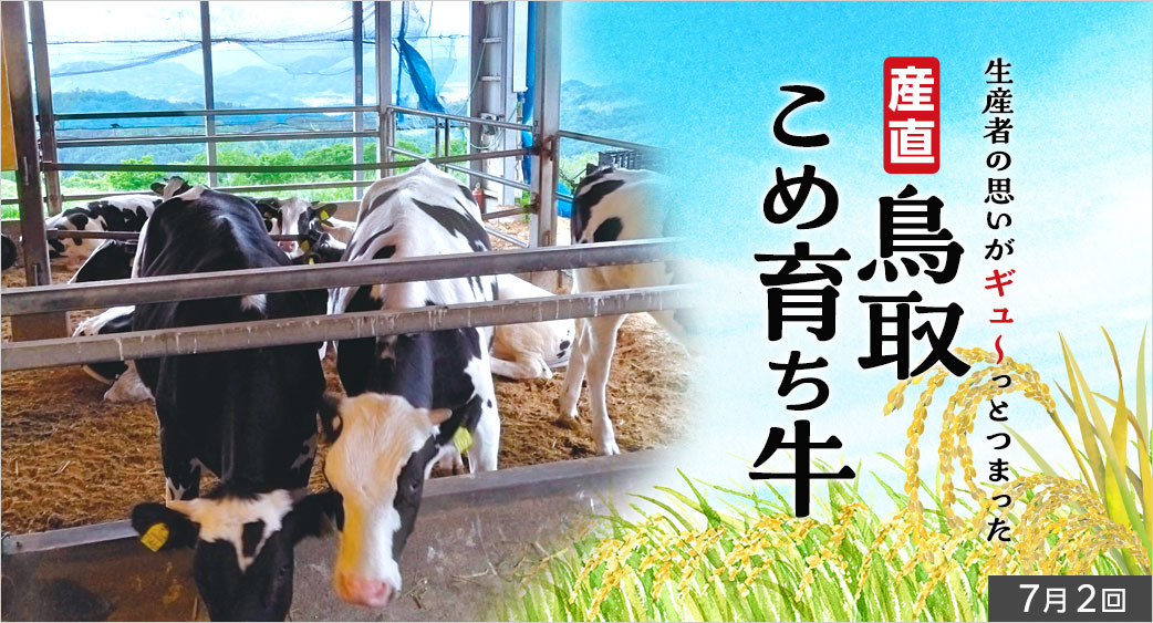 産直ものがたり（鳥取こめ育ち牛）