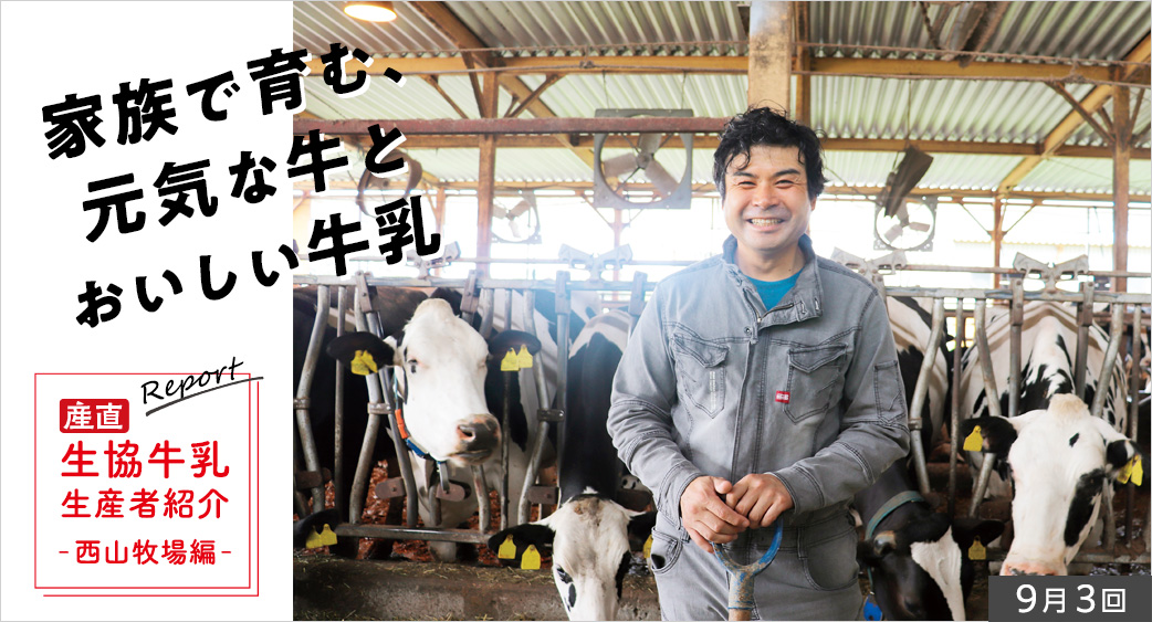 産直ものがたり(生協牛乳)