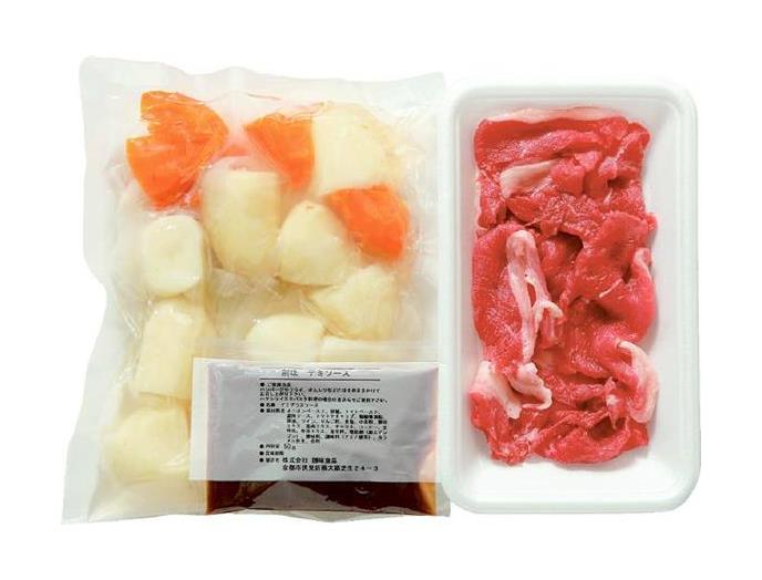 牛肉とじゃがいものデミグラス煮込み