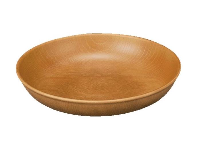 レンジで使える木目調ハンバーグプレート