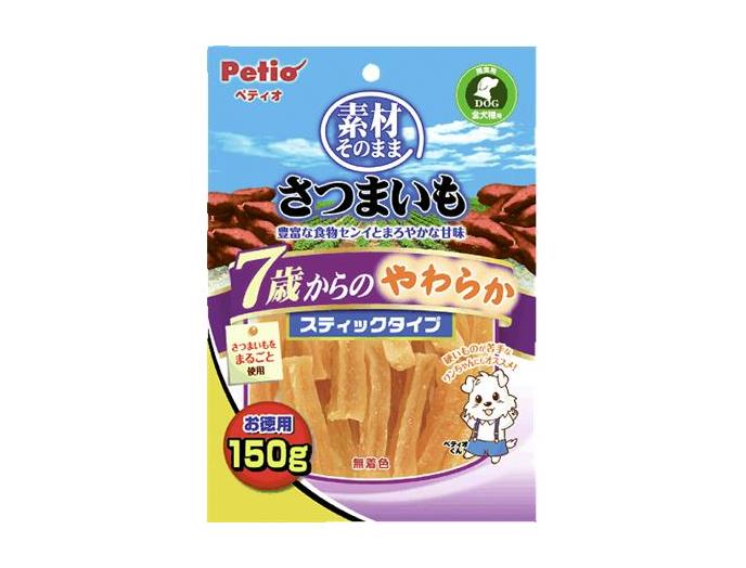 素材そのまま さつまいも 7歳からのやわらかスティックタイプ