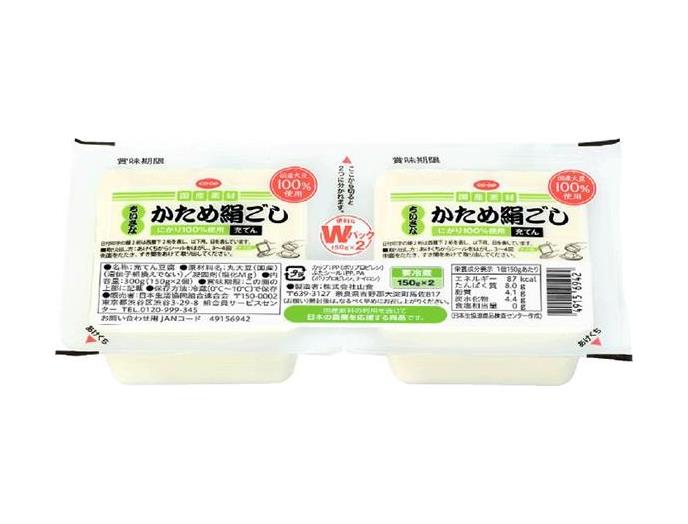 ちいさなかため絹ごし豆腐