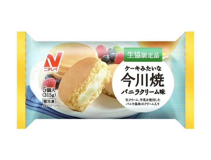 京都生活協同組合 ８月２回 スマートフォン 商品詳細 ケーキみたいな今川焼 バニラクリーム味