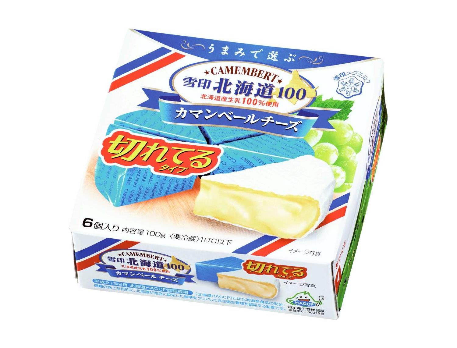 コープしが ８月５回 スマートフォン 商品詳細 北海道１００カマンベールチーズ 切れてるタイプ