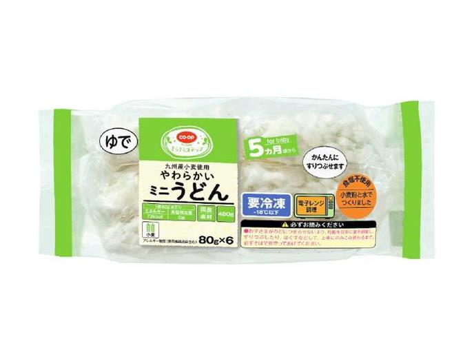 コープしが １１月４回 スマートフォン 商品詳細 やわらかいミニうどん