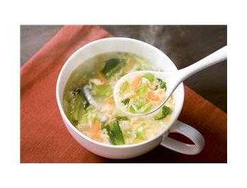 野菜の美味しいスープ