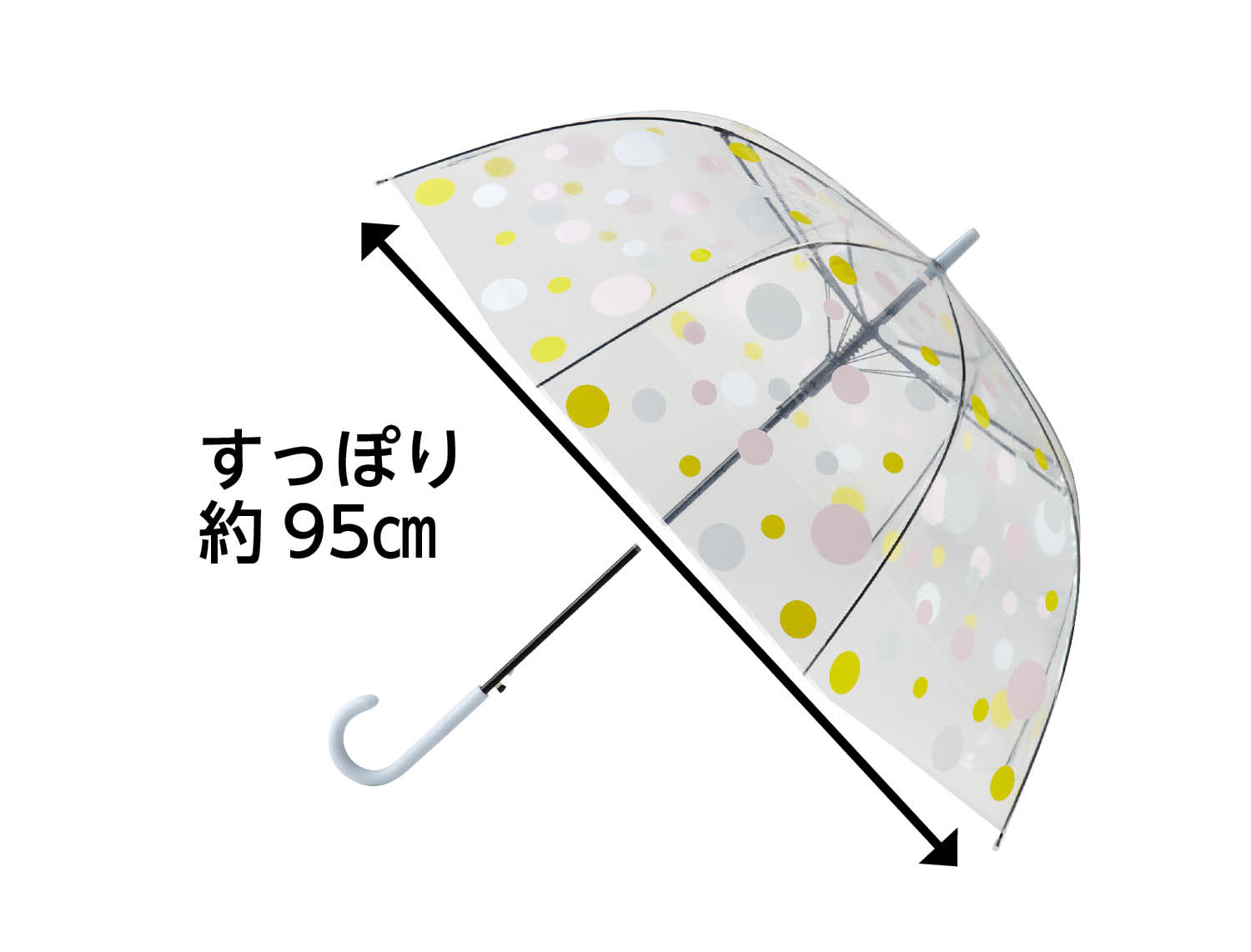 ｅ肩すっぽりドーム傘（ジャンプ傘）