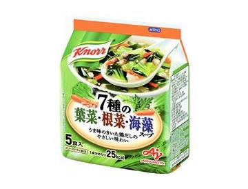 クノール　７種の葉菜・根菜・海藻スープ