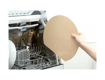 食洗機対応　丸いまな板　耐熱エラストマー
