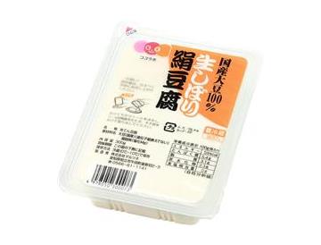 生しぼり絹豆腐
