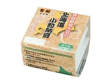 毎週）特別栽培大豆の北海道小粒納豆（たれ付）