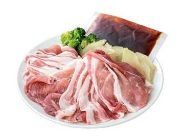 ｅ霧島黒豚と野菜のすきやき風炒め用キット
