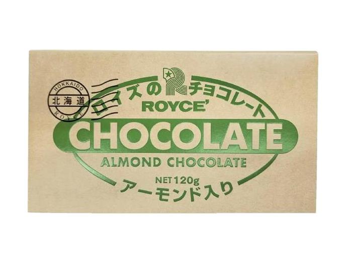 ロイズ板チョコレート（アーモンド入り）