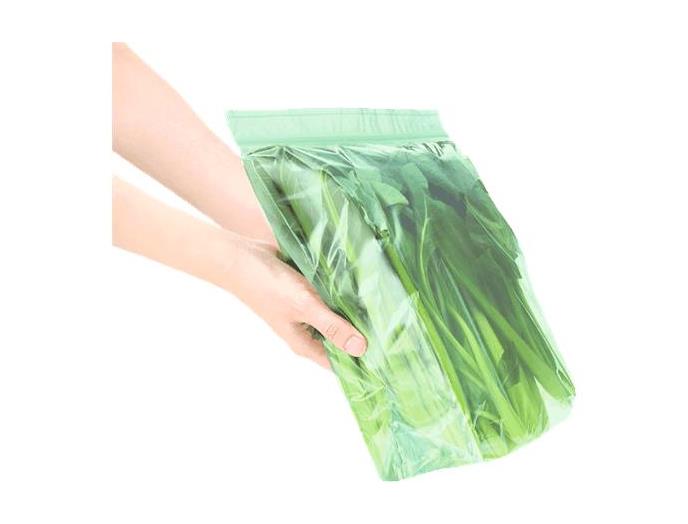 ｅ整理上手なマチ付き野菜鮮度保持バッグ