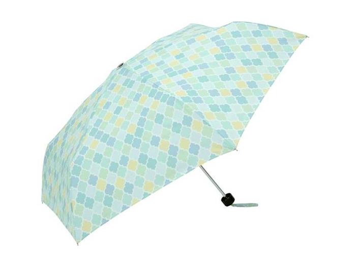 晴雨兼用大きいミニ傘６０ｃｍ　クローバー（ＵＶカット）