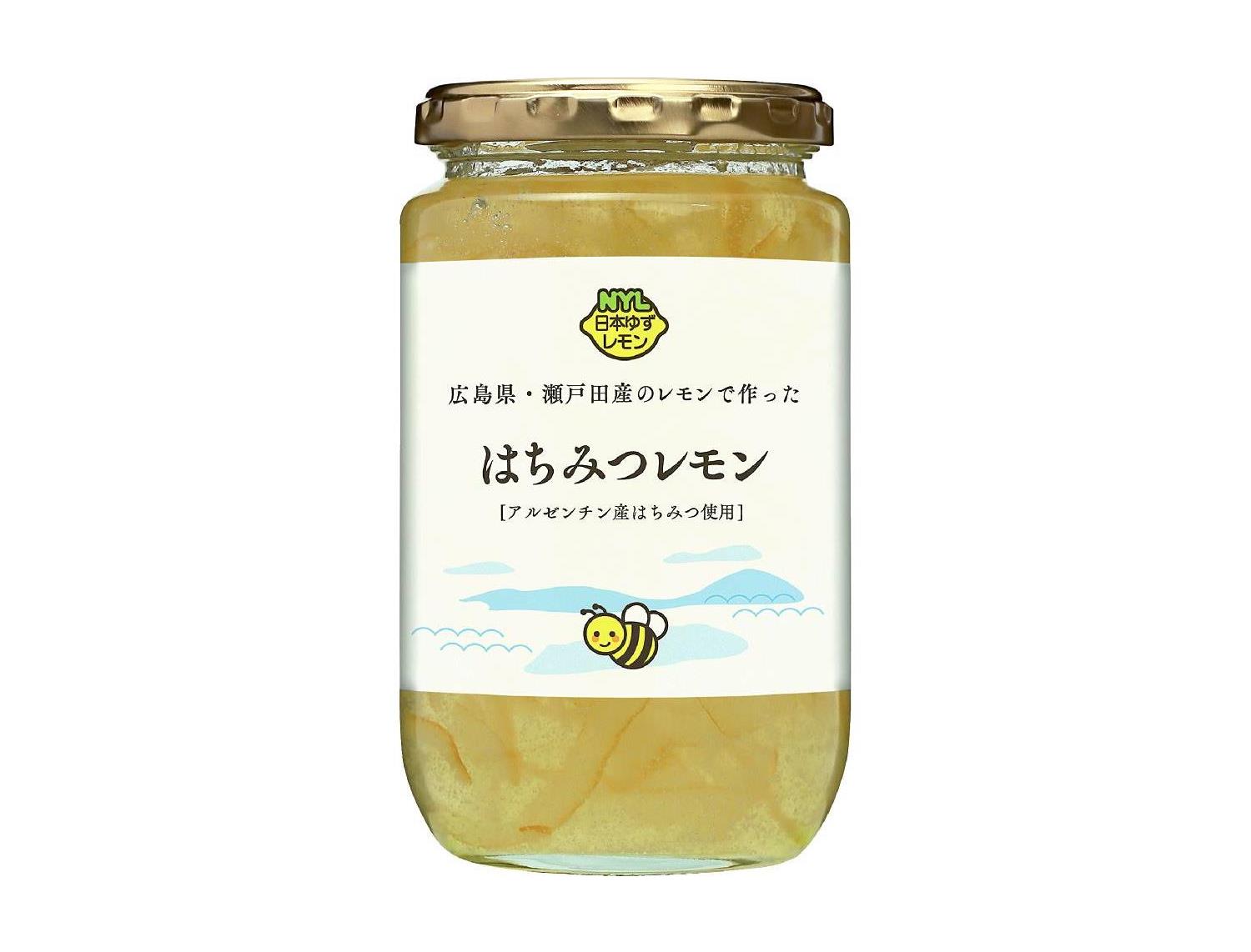 広島県・瀬戸田産のレモンで作ったはちみつレモン