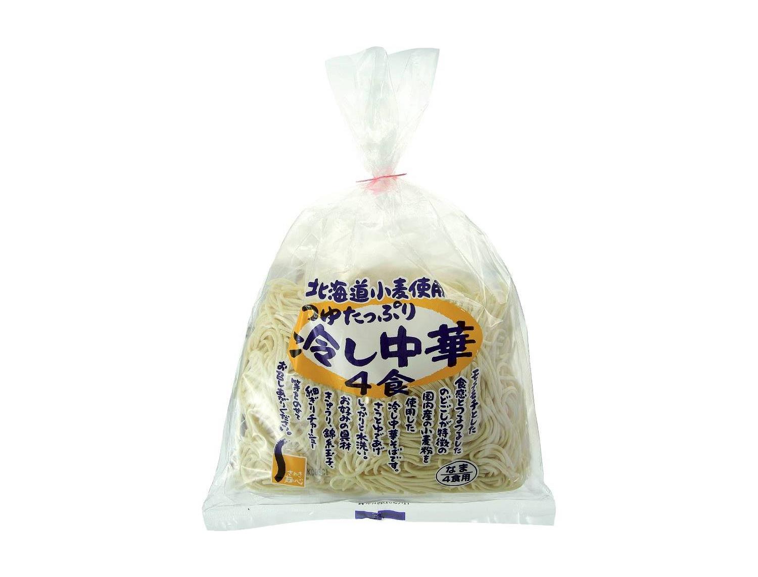 北海道産小麦使用　つゆたっぷり冷し中華（しょうゆ）