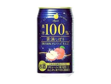 ｅ素滴しぼり果汁１００％チューハイりんご