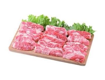 グラム価格】５８０国産牛カルビ（バラ）焼肉用（冷蔵
