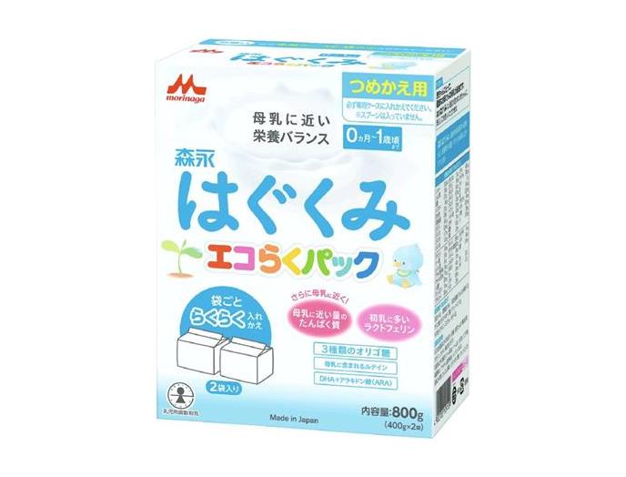 森永乳業 はぐくみ 粉ミルク 800g×2 赤ちゃん MORINAGA 不条理