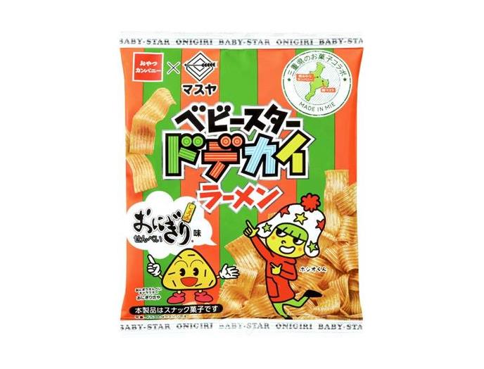 ｅベビースタードデカイラーメンおにぎりせんべい味