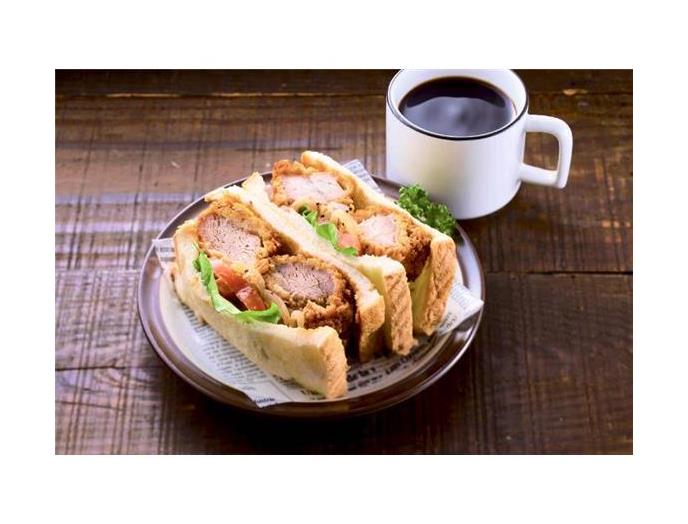 喫茶店風ヒレカツサンド