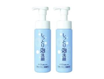 しっとり泡洗顔２本組