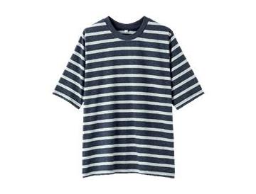 ネイビー×グレー