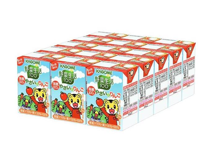 野菜生活１００　国産１００％やさいとりんご