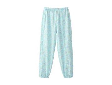 パンツ　サックス