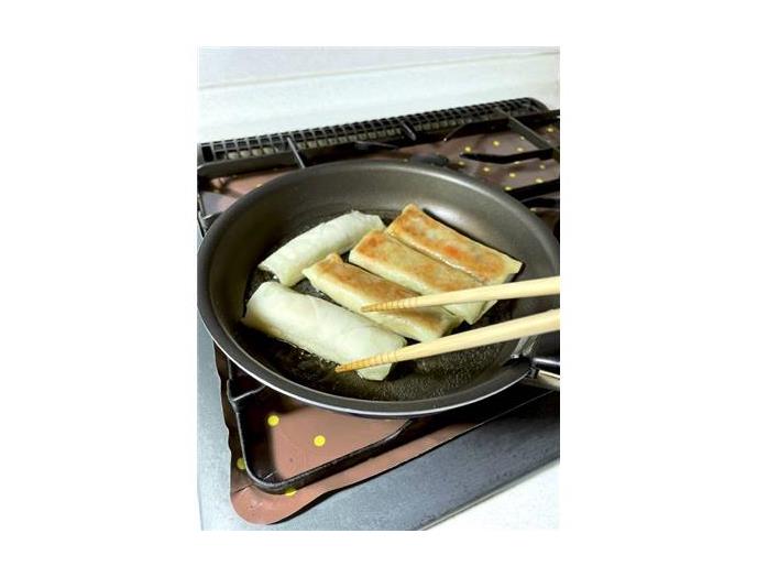フライパンで時短！具たっぷり春巻