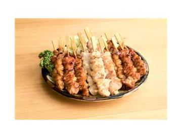 炭火やきとりもも串（振り塩）