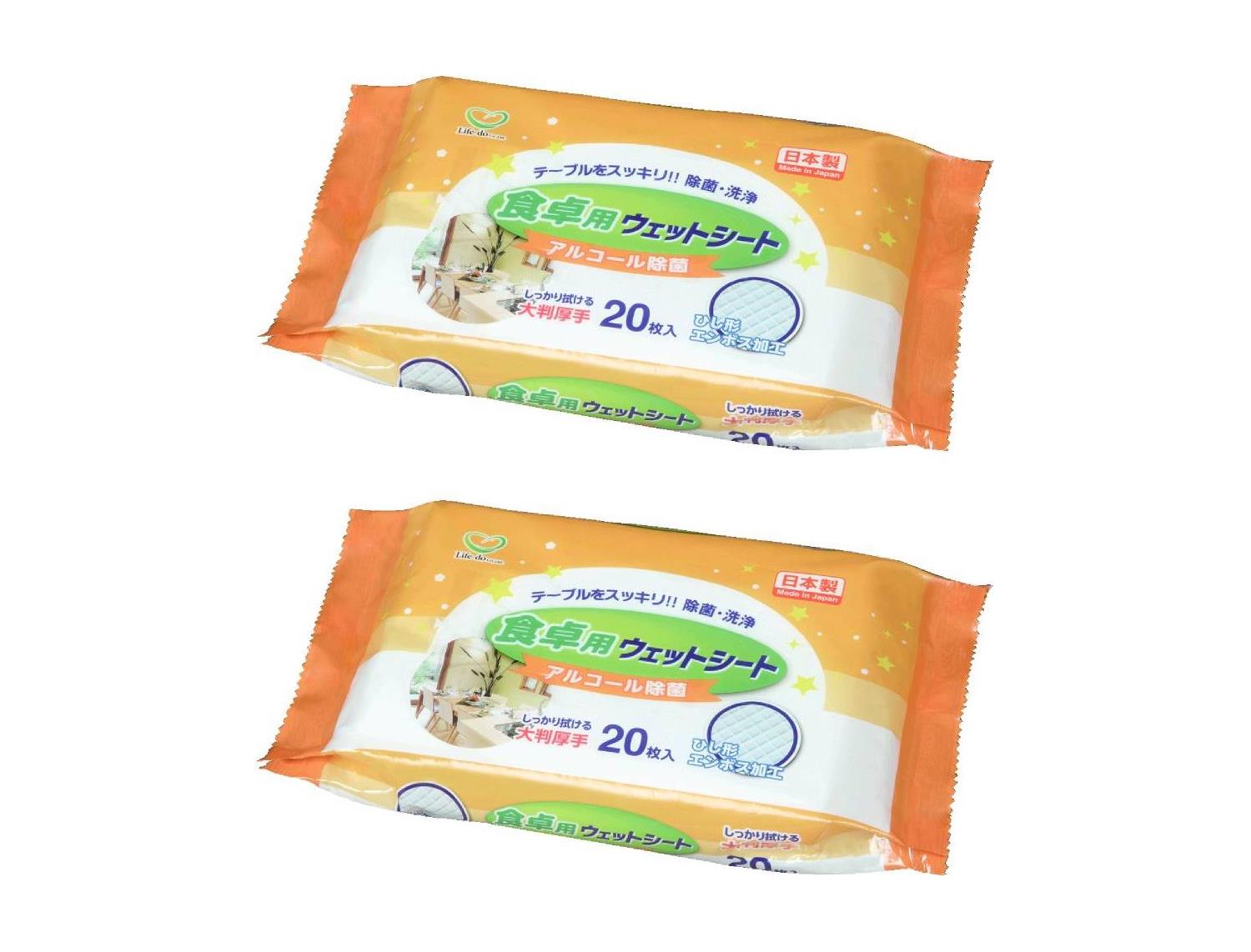 ｅ食卓用ウェット除菌シート