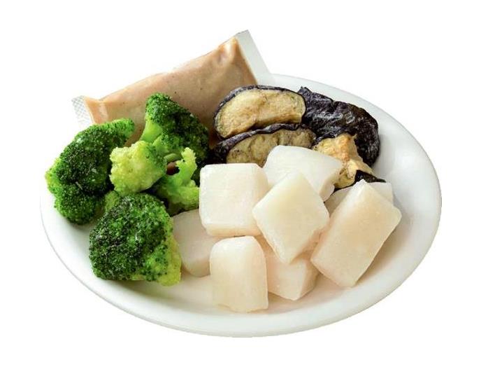 ｅいか野菜炒め（塩たれ付き）