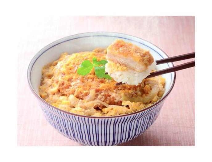 銀座梅林のヒレカツ丼の具