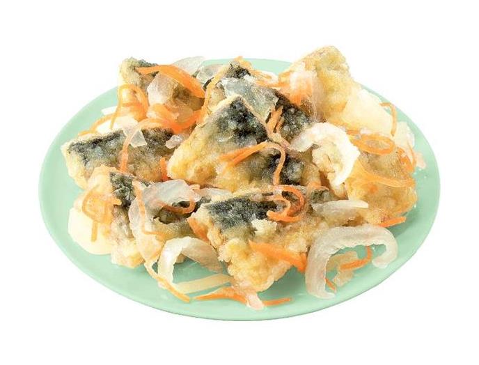 骨取りさばのおろし南蛮（ゆず風味）