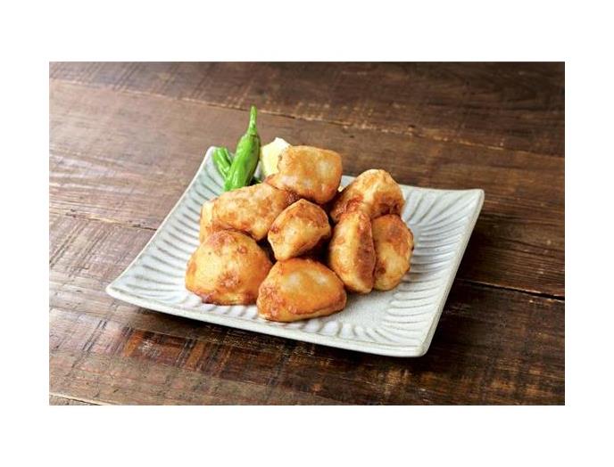 レンジで楽々　国産さといものから揚げ