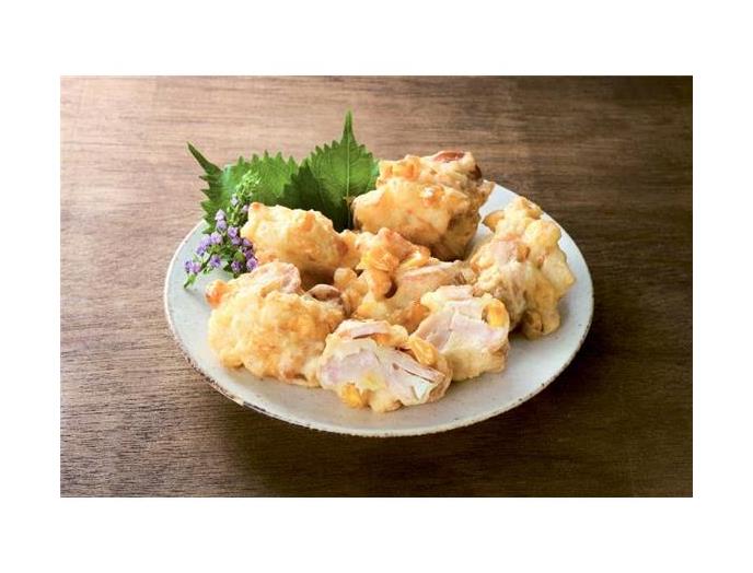 ｅじゃがコーンとソーセージのつまみ揚げ