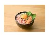 サーモンたたき身丼の具
