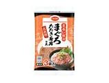 まるい形のまぐろたたき身丼の具