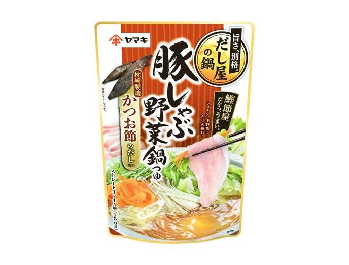 豚しゃぶ野菜鍋つゆ