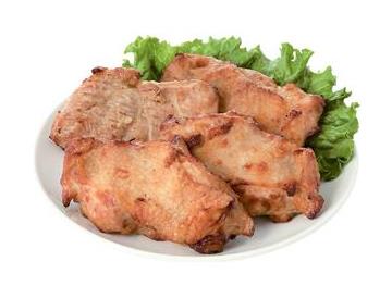 レンジでふっくら照焼きチキンステーキ