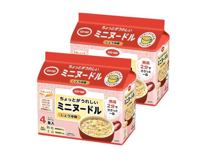ちょっとがうれしいミニヌードル　しょうゆ味