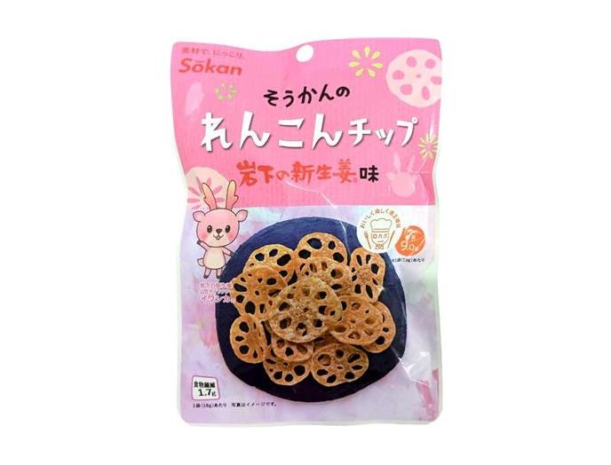 ｅれんこんチップ岩下の新生姜味