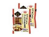 さつまいもときんとき豆の煮物
