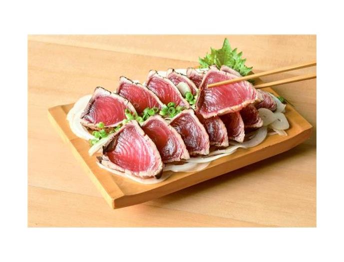 炭火焼かつおのたたき