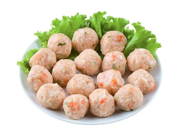 もち入り鶏だんご