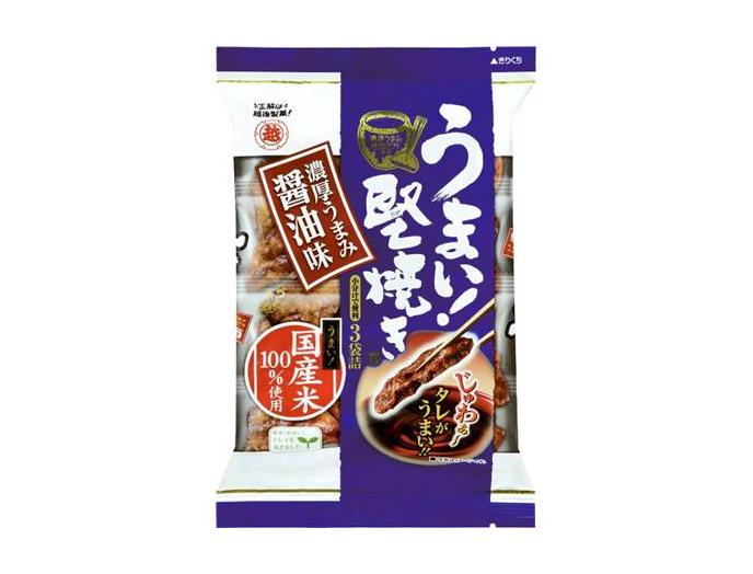 うまい！堅焼き濃厚うまみ醤油味