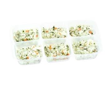 ３種の国産野菜としらすのおかゆ