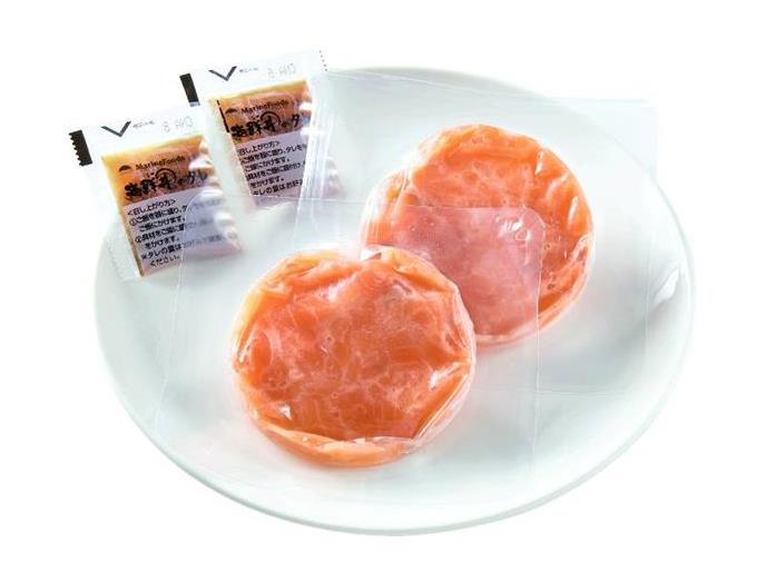 サーモンたたき丼